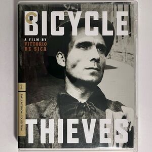 BICYCLE THIEVES (1948) CRITERION COLLECTION Blu-Ray / RARE Remastered + EXTRAS